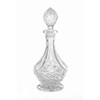 Amlong Crystal Lead-Free Crystal Liquor Decanter with Stopper, Round