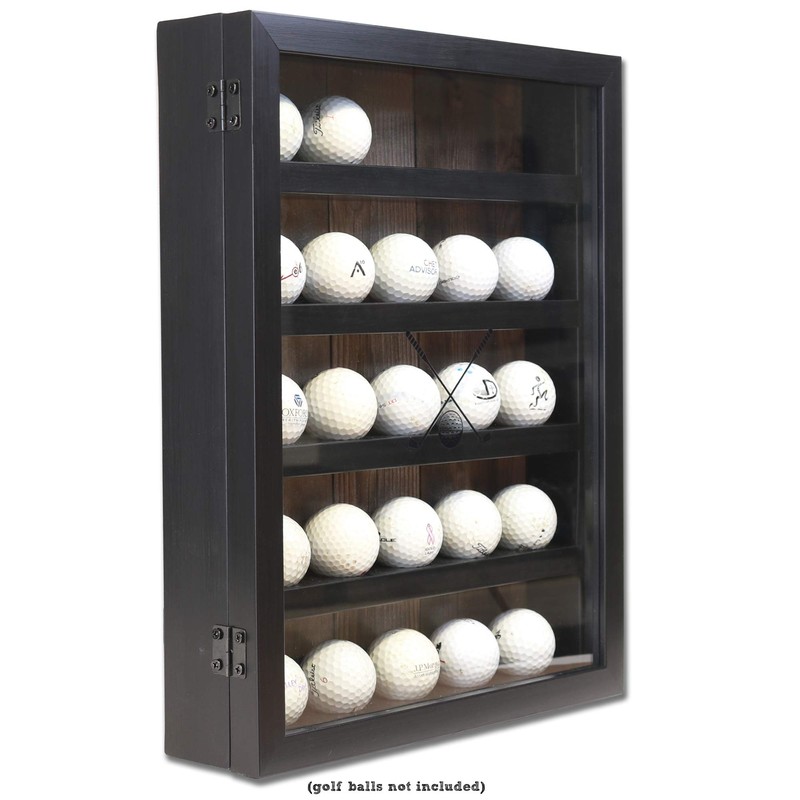 Lawrence Frames 531011 11x14 Golf Display Case-Holds 25 Logo Balls