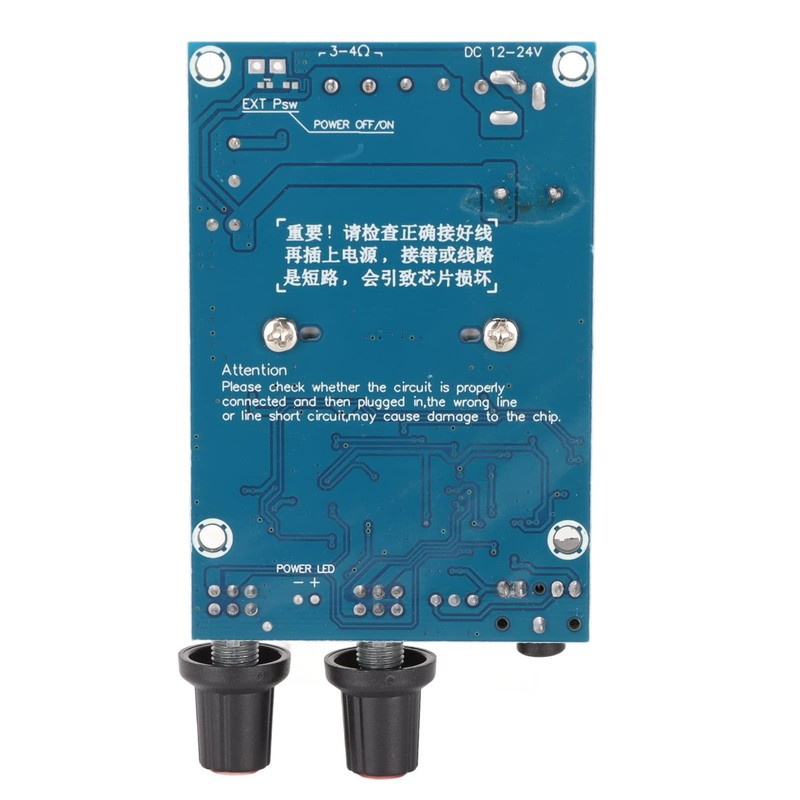 100W Digital Amplifier Board Subwoofer Amplifier Module with Bass Output