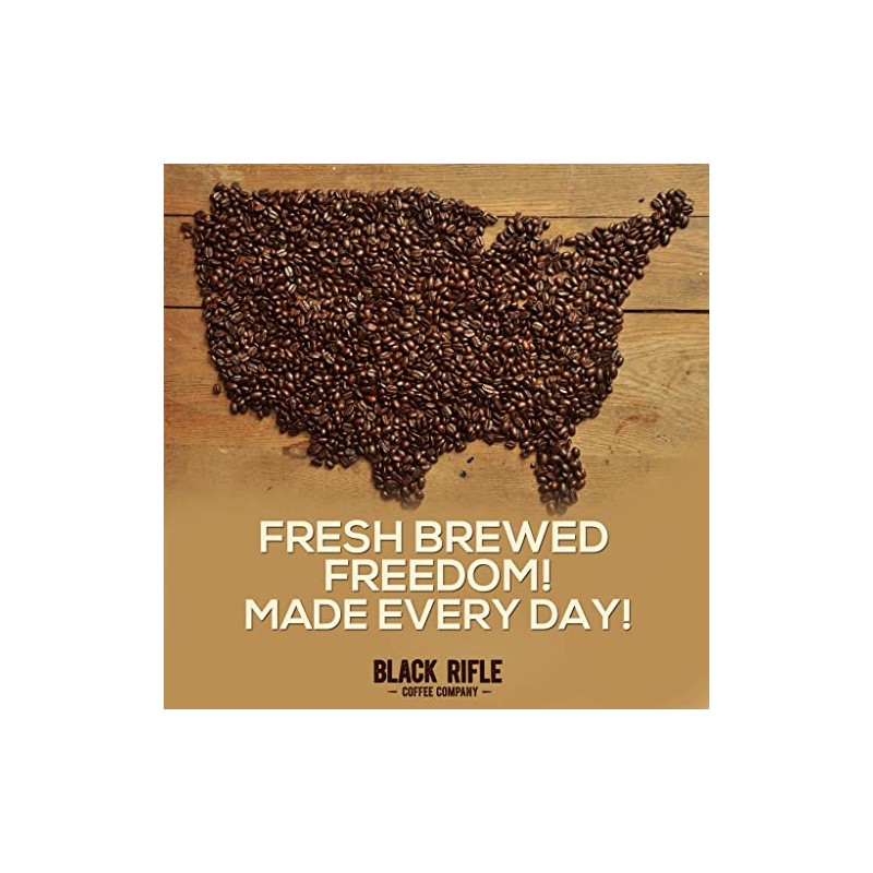 Black Rifle Coffee Company Vanilla Bomb Roast, Medium Roast Ground