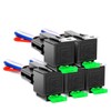 Nilight 50023R 5 Pack 30A Fuse Relay car Truck Socket