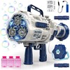 Babble Machine Gun 30 Holes Automatic Bubble Maker 3 Bottles
