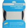 Shimano MTB Optislick Derailleur Cable and Housing Set, Black