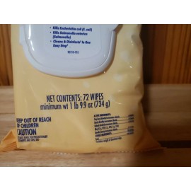 Good & Clean Disinfecting Wipes Lemon 72 Count Each Pack 4 Packs Available