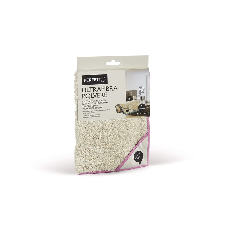Perfetto Ultrafiber Powder Microfibre Cloth Dimension- 32 x 32 Cm.