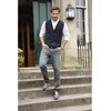 Jan Vanderstorm Ahlmann Men's Sweat Vest, darkblue