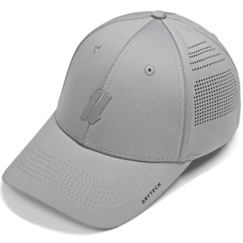 Gym Baseball Hats for Men by King & Fifth | Baseball Hat with Low Profile & Stylish Fabric + Workout Hat + Baseball Caps (US, Alpha, Small, Medium, Vapor Grey)