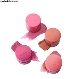 TWINKLE POP BY CLIO Blur Mud Pot 3.6g, Color:Barming Pink