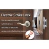 Remote Control Electric Strike Door Lock System, 2200lbs Fail Secure/Fail