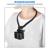 Neck Mount Bracket Retractable Selfie Necklace Holder for Action Camera