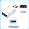 sourcing map USB to Micro USB Adapter Female to Male