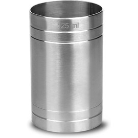 Stainless Steel Copper Thimble Bar Pub Club Spirit Measure CE Marked Chabrias Ltd (175ml, Stainless Steel)