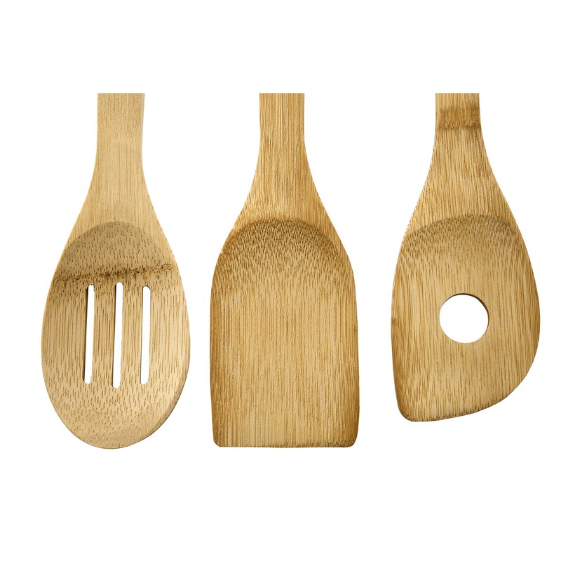Premier Housewares 1103971 Utensils, Bamboo, Natural, 1 x 6 x
