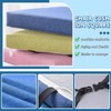 Stool Cushion Square with Ties 10/11/12/14in,Non-Slip Bar Stool Cushion Square