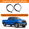 MIYIMORE 2Pcs Roof Drip Molding Weatherstrip Fit for Toyota Tundra