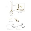 GoodsLand GD-RINGSTAND-BK Smartphone Ring Stand Strap Fall Prevention Stylish Multi-functional