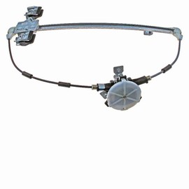 OEG Parts New Rear Passenger Side Right RRH Manual Window Regulator Compatible with Dodge Dakota 2005-12, Mitsubishi Raider 2006-09, Ram Dakota 2011, 55359558AA 55359558AB 740-083 135-1945R