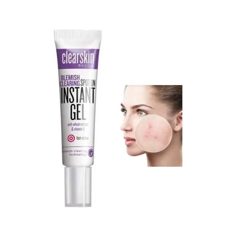 Gel Anti Acné Reductor De Imperfecciones Clearskin Avon 2pza