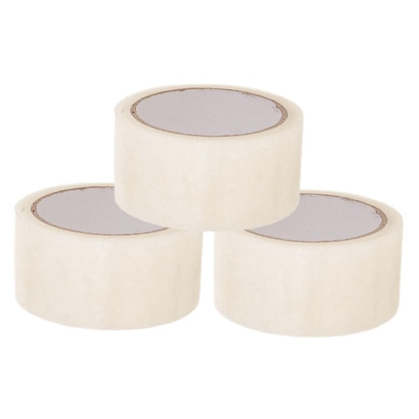 Gadpiparty 3Rolls Window Insulation Tape Transparent Weather Sealing Tape for