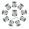 Newwish GT2 Pulley 20 Teeth 8mm Bore Width 6mm 20T
