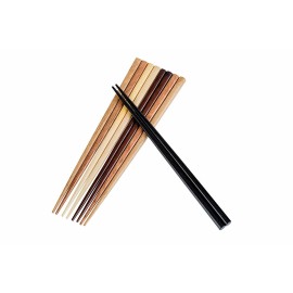 Heim Concept 5 Pair Organic Hardwood Japanese Reusable Wood Chopsticks - Basic