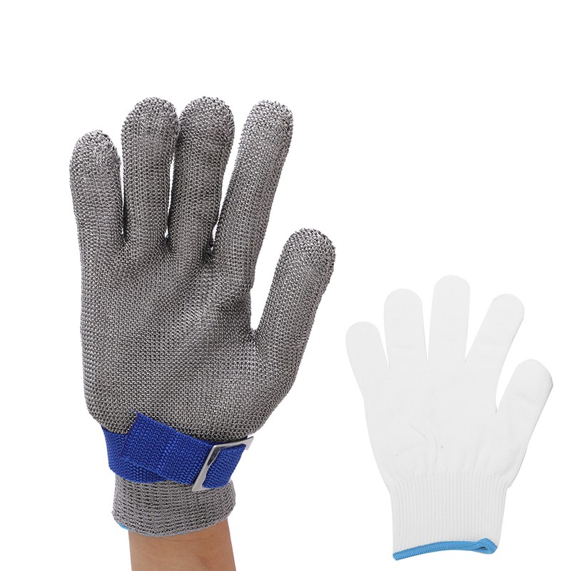 316 Stainless Steel Wire Glove Level 5 Cut Proof Stab