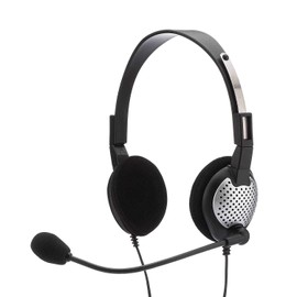 YBS Andrea Communications (NC-185VM USB) On-Ear Stereo Headset with Noise-canceling Microphone