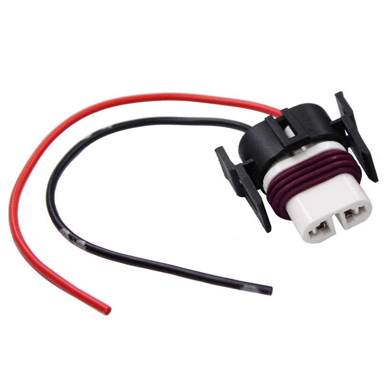 YUNPINGCAR H11 High Temperature Ceramic Headlight Plug Connector Wiring Harness