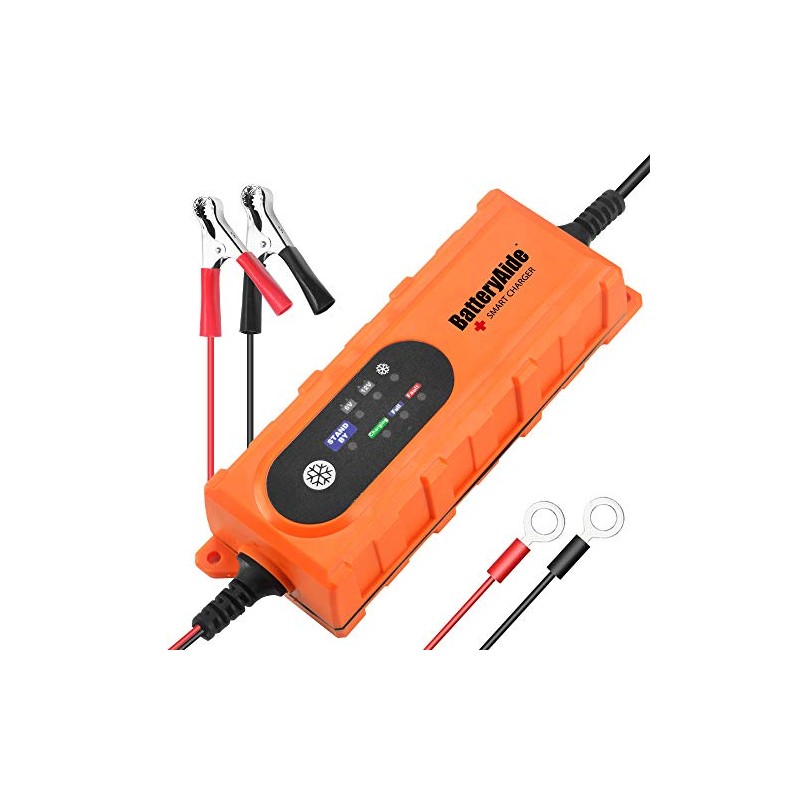 BatteryGuy BG-SM1 Smart Charger - 6V/12V Intelligent Mulit-Purpose Battery Charger