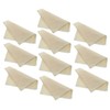 Gatuida 10pcs Reusable Unbleached Cotton Fabric Strainer Fine Cheesecloth for
