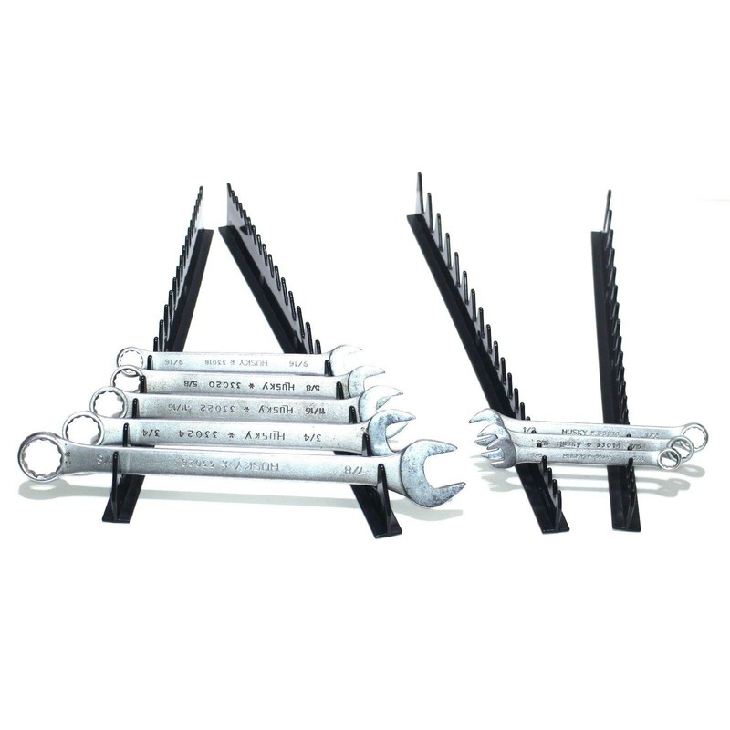 FocalTop Wrench Holder Rail Set Holds 40 Tools Hand Storage