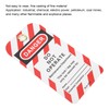 Jonlaki 30pcs Lockout Tagout, RewritableAngerger Operate No Loto Tag, Safety
