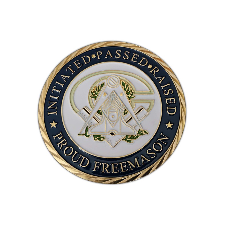 Eillwin Rare Freemason Noble Collectible & Commemorative New Token Coin