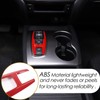 Heutamo Gear Shift Button Frame Trim for Honda Pilot 2016-2022/Ridgeline