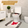 Christmas Toilet Seat Cover Christmas Decorations Toilet Seat Cover Christmas
