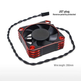 Universal 50mm 10000RPM 1/5 1/6 1/8 RC Car Brushless Motor ESC Cooling Fan JST Plug Cooler