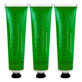 Pasta De Dientes sin Quimicos Con Clorofila | Green Doctor Detox | 3pack
