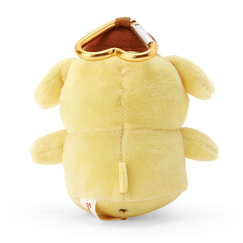 Sanrio 174670 Mini Mascot Holder, Pompompurin, Polyester Steel,