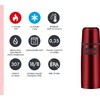 THERMOS LIGHT & COMPACT BEVERAGE BOTTLE 0.35 L, cranberry red,
