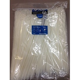 MS3367-2-9 Natural Color 14" Cable Tie TY28M (1000 Per Bag)