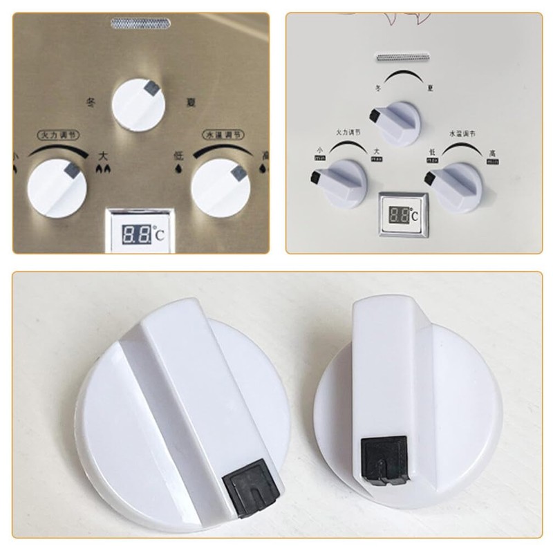 Gadpiparty 3pcs Water Control Knob Stove Knob for Hot Water