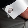 Ohio State Engraved Buckeye Cuff Links