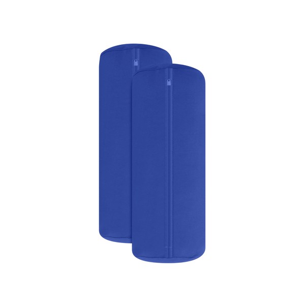 npluseins Pack of 2 Jersey Bolster Cushion Cover – Plain