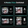 BOTSLAB 5MP Wireless Video Doorbell Camera,180° Head-to-Toe View, AI Motion