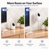 2PCS Wall Mounted Camera Bracket Adhesive, No Drilling, Household Indoor