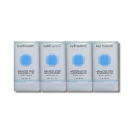Cell Fusion C 셀퓨전씨 아쿠아티카 스틱 썬스크린 19g 4개 Cell Fusion C Aquatica Stick Sunscreen 19g 4 Pack