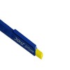Groove Retractable Click Pencil Eraser, Yellow Body, Pack of 1,
