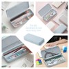 YanHLQJY Pencil Case Plastic Pencil Box Concise Stationery Storage Box