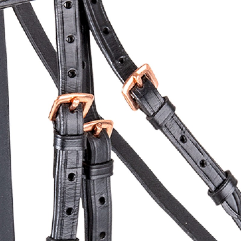 WALDHAUSEN Star Rosemary WB Snaffle Bridle Black