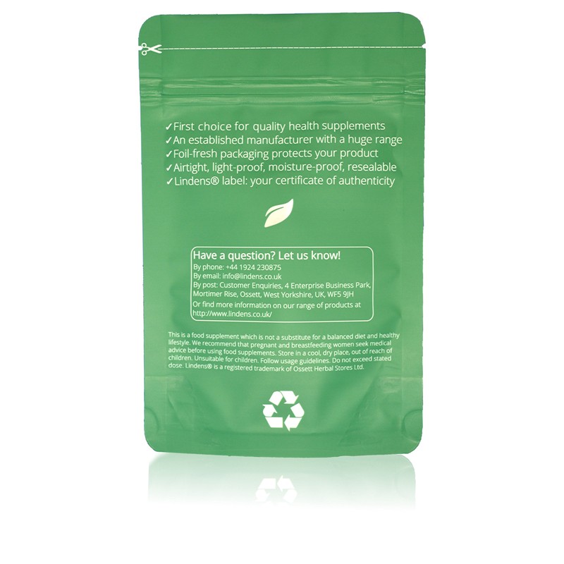 Lindens Sage Leaf 500mg 100 Tablets 2mg Rosmarinic Acid Women's